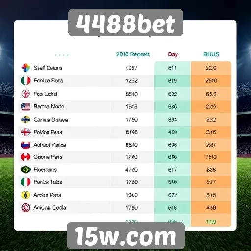 Comparativo entre bônus oferecidos por 4488bet e concorrentes